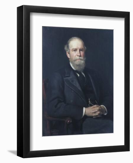 Sir John Lubbock, C1875-1913-John Collier-Framed Giclee Print