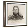 Sir John Moore, from 'Crabb's Historical Dictionary', Published 1825-null-Framed Giclee Print