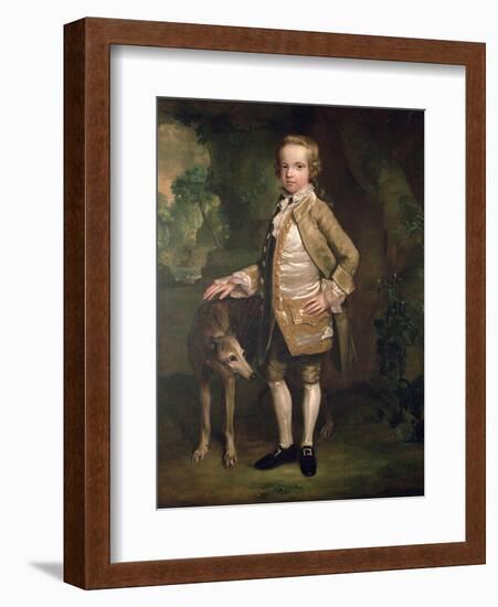 Sir John Nelthorpe, 6th Baronet as a Boy-George Stubbs-Framed Giclee Print