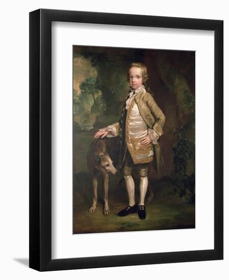 Sir John Nelthorpe, 6th Baronet as a Boy-George Stubbs-Framed Giclee Print