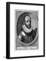 Sir John Ogle, Military-null-Framed Art Print