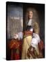 Sir John Robinson, Lord Mayor 1662-John Michael Wright-Stretched Canvas