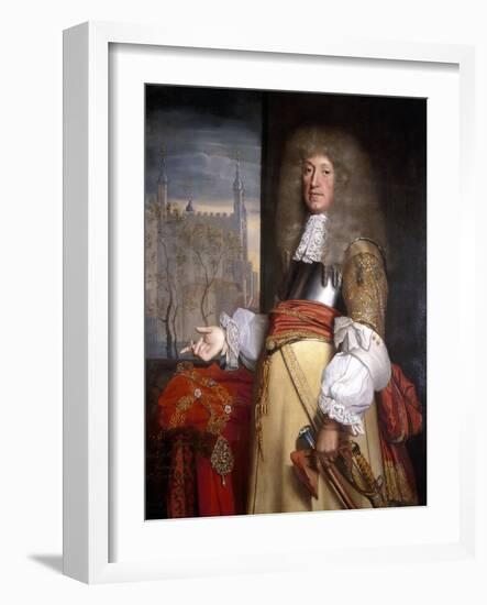 Sir John Robinson, Lord Mayor 1662-John Michael Wright-Framed Giclee Print