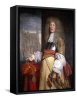 Sir John Robinson, Lord Mayor 1662-John Michael Wright-Framed Stretched Canvas