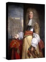 Sir John Robinson, Lord Mayor 1662-John Michael Wright-Stretched Canvas
