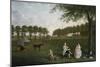 Sir John Shaw and His Family in the Park at Eltham Lodge, Kent, 1761-Arthur Devis-Mounted Giclee Print