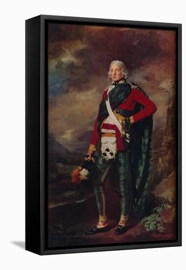 'Sir John Sinclair (1754-1835), 1st Baronet of Ulbster', c1794-Henry Raeburn-Framed Stretched Canvas