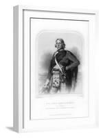 Sir John Sinclair of Ulbster, Scottish Politician, Lawyer and Agricultural Reformer-William Holl II-Framed Giclee Print