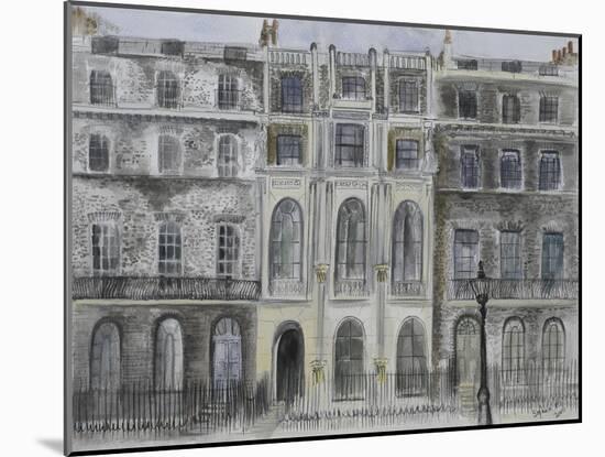 Sir John Soane's Museum, 2010-Sophia Elliot-Mounted Giclee Print