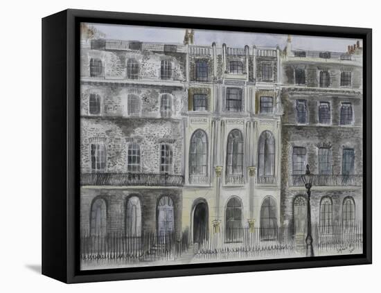 Sir John Soane's Museum, 2010-Sophia Elliot-Framed Stretched Canvas