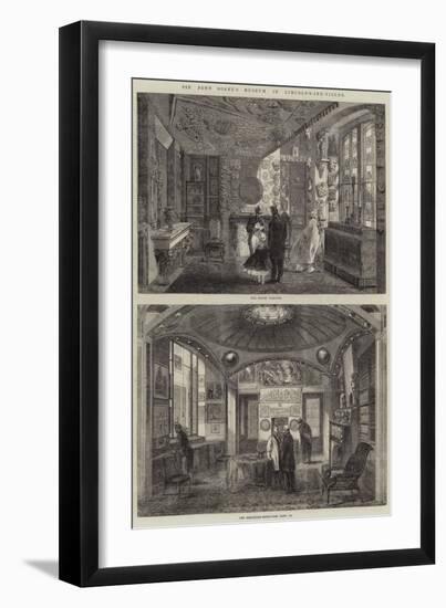 Sir John Soane's Museum in Lincoln's-Inn-Fields-null-Framed Premium Giclee Print