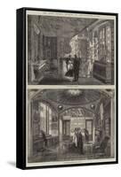 Sir John Soane's Museum in Lincoln's-Inn-Fields-null-Framed Stretched Canvas