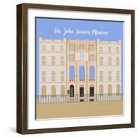 Sir John Soane's Museum-Claire Huntley-Framed Giclee Print