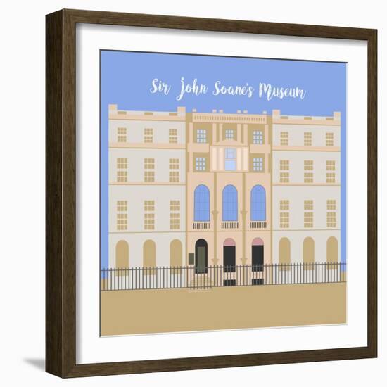 Sir John Soane's Museum-Claire Huntley-Framed Giclee Print