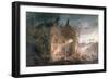 Sir John Soane's Rotunda of the Bank of England in Ruins-Joseph Michael Gandy-Framed Giclee Print