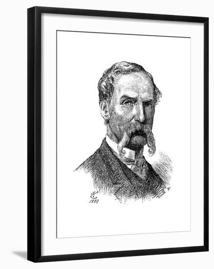 Sir John Tenniel, British Artist and Cartoonist, 1889-John Tenniel-Framed Giclee Print