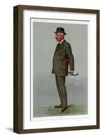 Sir John Thursby-Leslie Ward-Framed Art Print