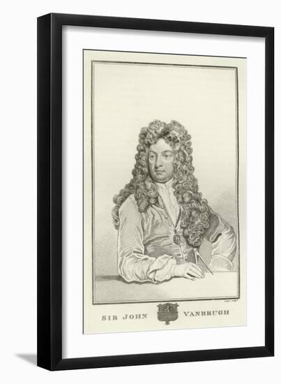 Sir John Vanbrugh-Godfrey Kneller-Framed Giclee Print