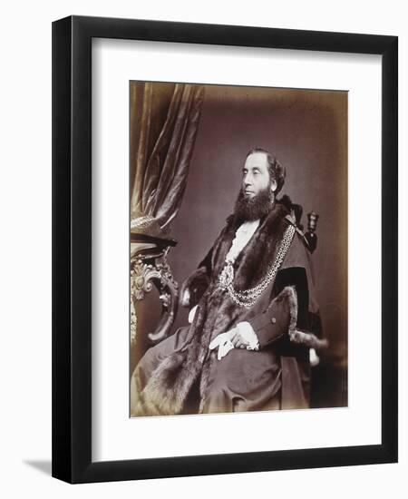 Sir John Whittaker Ellis, C1865-Maull & Co-Framed Photographic Print