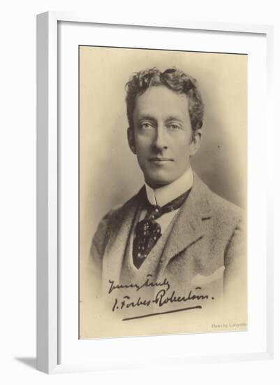 Sir Johnston Forbes-Robertson, English Stage Actor and Theatre Manager-null-Framed Photographic Print