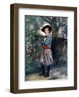 Sir Johnston Forbes-Robertson in the Sacrament of Judas, C1902-Ellis & Walery-Framed Giclee Print