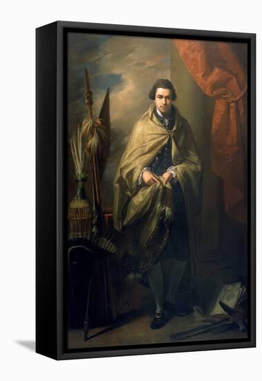 Sir Joseph Banks, 1773, Botanist-Benjamin West-Framed Stretched Canvas