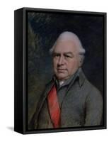 Sir Joseph Banks, English Naturalist, (1743-1820)-James Sharples-Framed Stretched Canvas