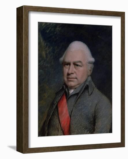 Sir Joseph Banks, English Naturalist, (1743-1820)-James Sharples-Framed Giclee Print