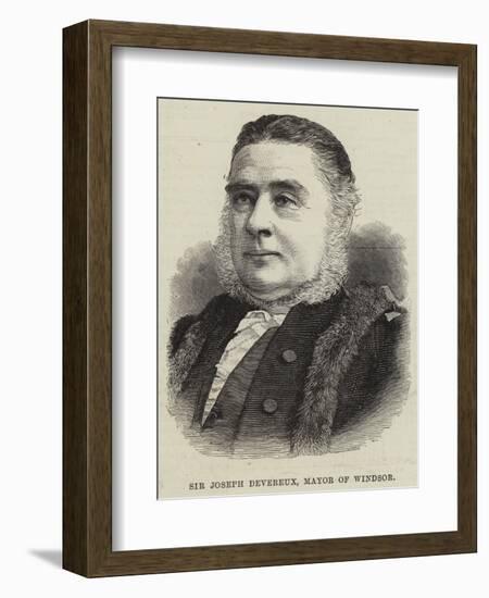 Sir Joseph Devereux, Mayor of Windsor-null-Framed Giclee Print