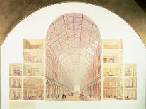 Great Exhibition, 1851: First Sketch for the Building, 1850-Sir Joseph Paxton-Mounted Giclee Print