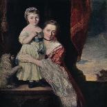 'Hope Nursing Love (Miss Morris as Hope Nursing Cupid)', c1770, (1912)-Sir Joshua Reynolds-Giclee Print