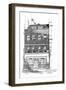 Sir Joshua Reynolds' House, Great Newport Street, London, 1912-Frederick Adcock-Framed Giclee Print