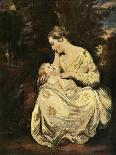 'Hope Nursing Love (Miss Morris as Hope Nursing Cupid)', c1770, (1912)-Sir Joshua Reynolds-Giclee Print