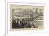 Sir Jung Bahadoor Directing a Procession of Seven Hundred Elephants across the Sarda-Godefroy Durand-Framed Giclee Print