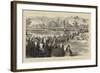 Sir Jung Bahadoor Directing a Procession of Seven Hundred Elephants across the Sarda-Godefroy Durand-Framed Giclee Print