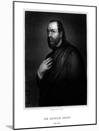 Sir Kenelm Digby, English Scientist and Diplomat-R Cooper-Mounted Giclee Print
