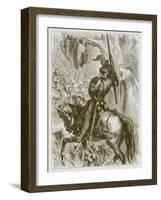 Sir Lancelot Du Lake-Sir John Gilbert-Framed Giclee Print