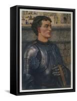 Sir Lancelot Goes to Guinevere as Ambassador-Eleanor Fortescue Brickdale-Framed Stretched Canvas