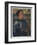 Sir Lancelot Goes to Guinevere as Ambassador-Eleanor Fortescue Brickdale-Framed Art Print