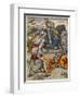 Sir Lancelot Prevents Sir Bors from Slaying King Arthur-Walter Crane-Framed Art Print