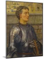 'Sir Lancelot Went Ambassador, at First, to Fetch Her, and She Took Him for the King' (Pencil, W/C-Eleanor Fortescue-Brickdale-Mounted Giclee Print