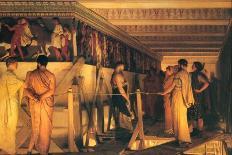 Joseph, Overseer of Pharaoh's Granaries-Sir Lawrence Alma-Tadema-Giclee Print