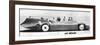 Sir Malcom Campbell (1885-194) in Bluebird, Daytona Beach, Florida, 7th March 1935 193)-null-Framed Giclee Print