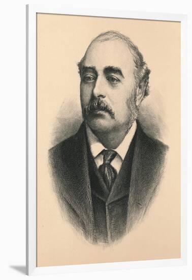 Sir Matthew White Ridley, 1st Viscount Ridley (1842-1904), British Conservative Politician and Sta-null-Framed Giclee Print