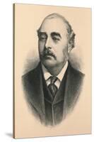 Sir Matthew White Ridley, 1st Viscount Ridley (1842-1904), British Conservative Politician and Sta-null-Stretched Canvas