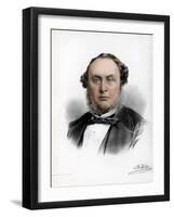 Sir Michael Costa, Italian-Born British Composer and Conductor, C1890-Petter & Galpin Cassell-Framed Giclee Print