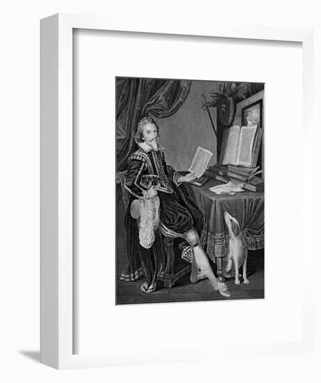 Sir Nathaniel Bacon-null-Framed Art Print