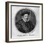 Sir Nicholas Bacon, 16th Century English Politician-T Chambars-Framed Giclee Print