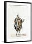 Sir Nicholas Vaux, Costume Design for Shakespeare's Play, Henry VIII, 19th Century-null-Framed Giclee Print