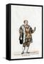 Sir Nicholas Vaux, Costume Design for Shakespeare's Play, Henry VIII, 19th Century-null-Framed Stretched Canvas